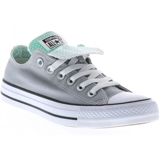 Ladies Girls Converse Chuck Taylor All Star Double Tongue Womens Canvas Trainers
